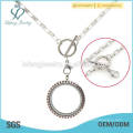 Fancy long thin silver chain necklace designs,cheap custom name design necklace